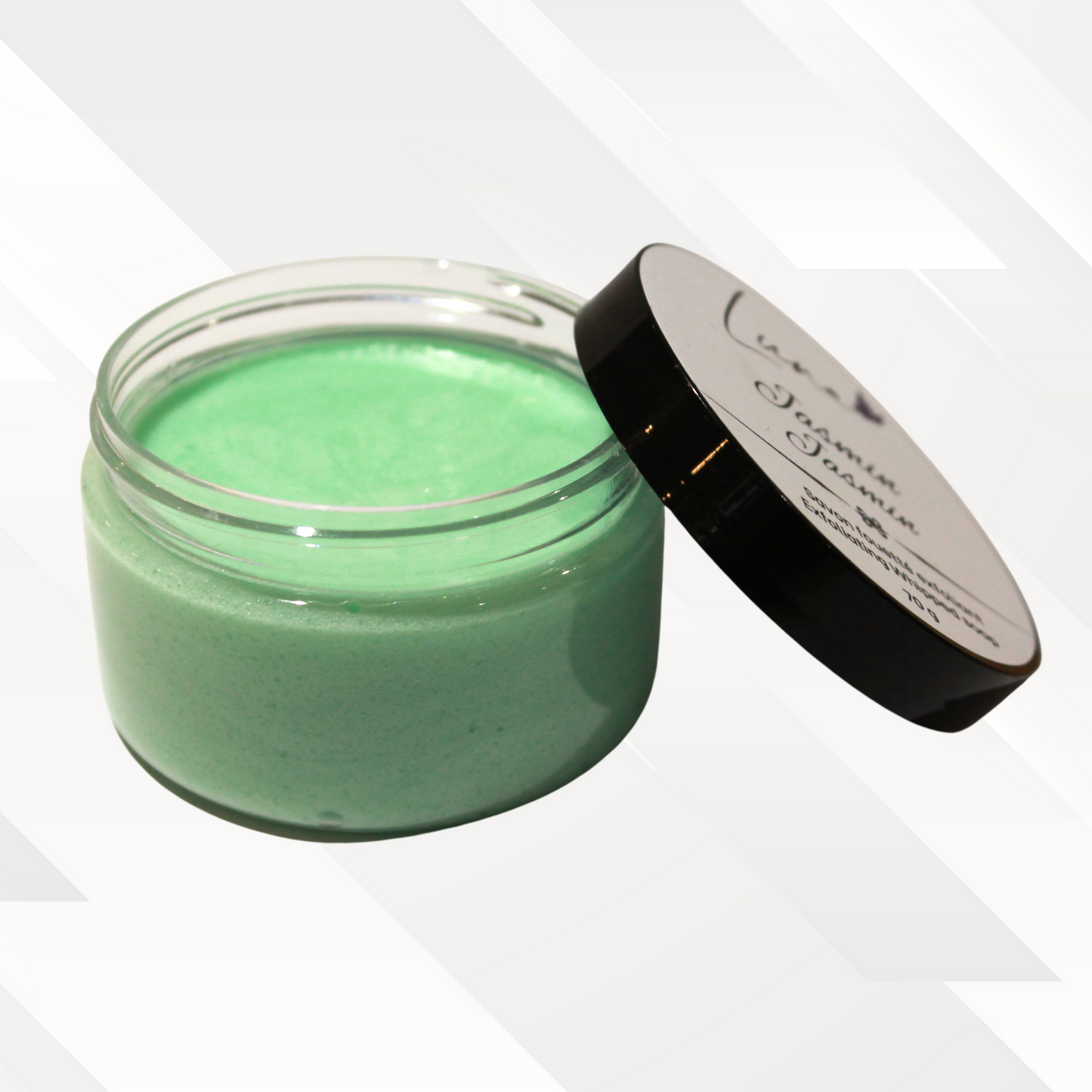 Jasmin - Savon fouetté exfoliant Léger