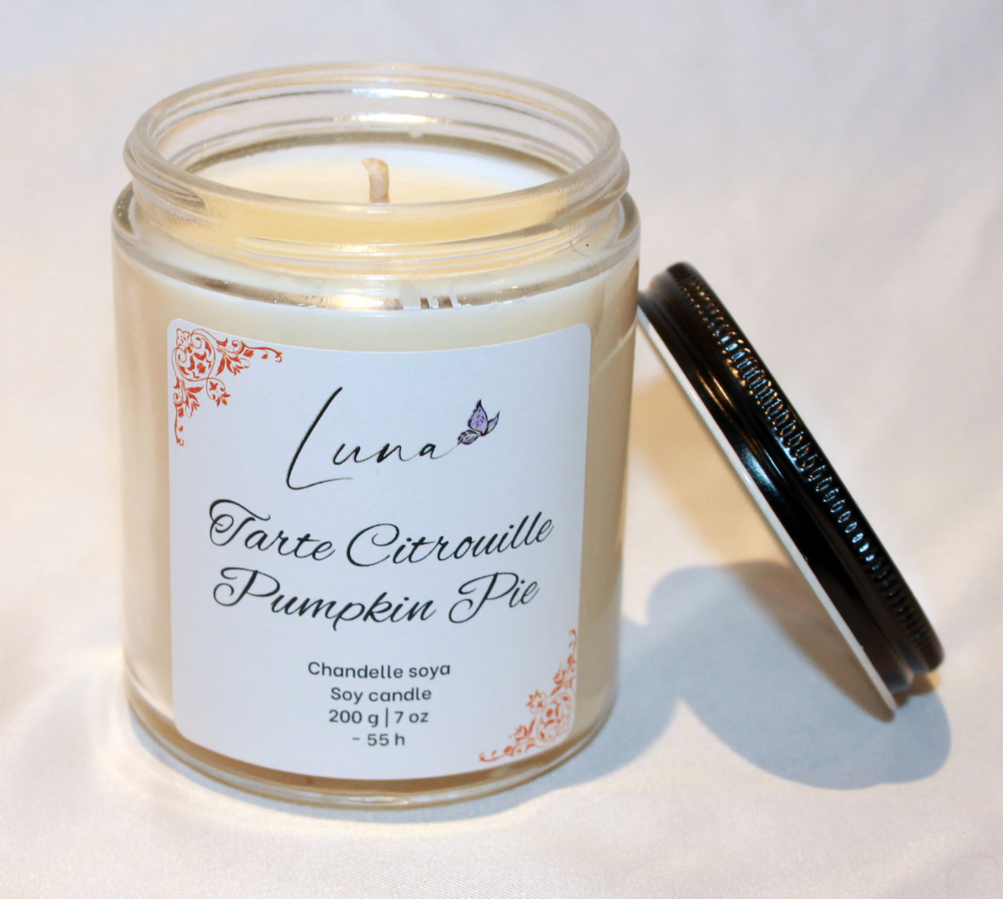 Pumpkin pie - Candle