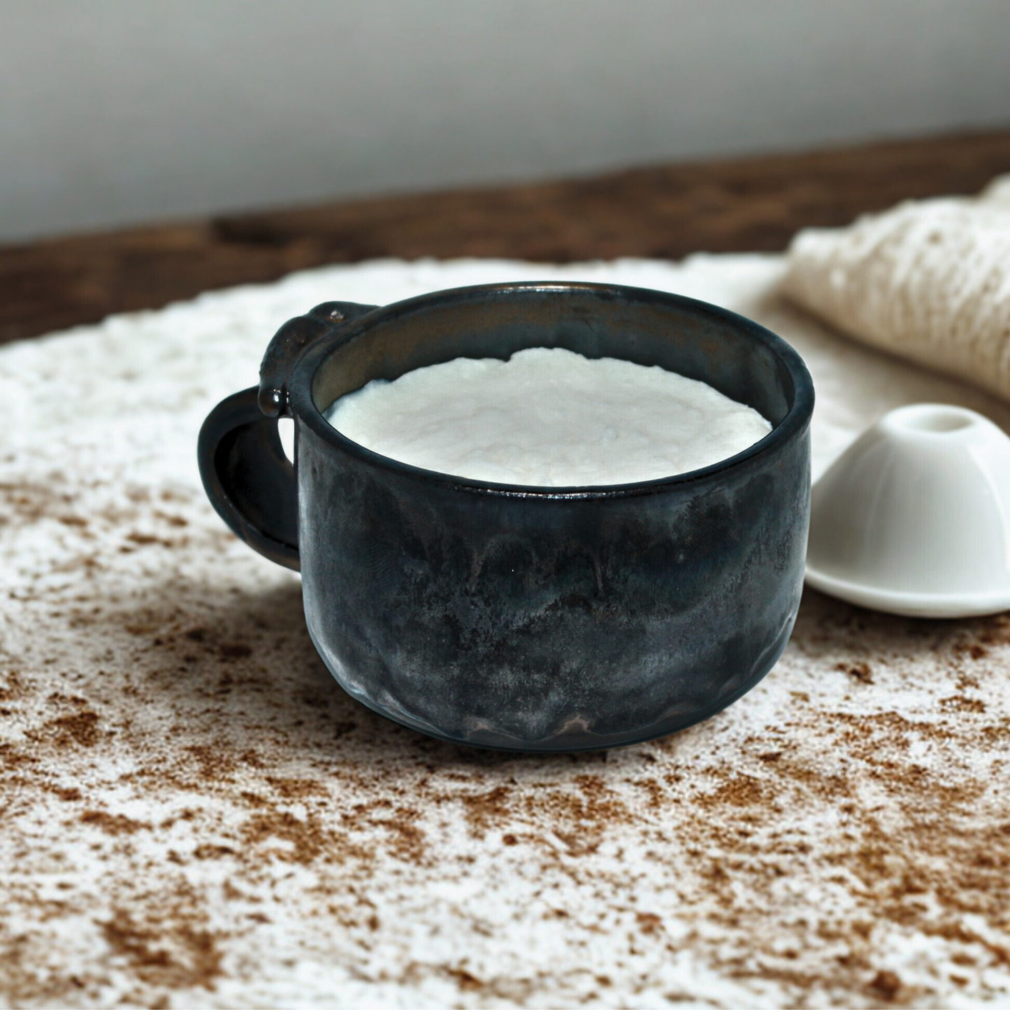 Bol pour Rituel de Rasage en Céramique