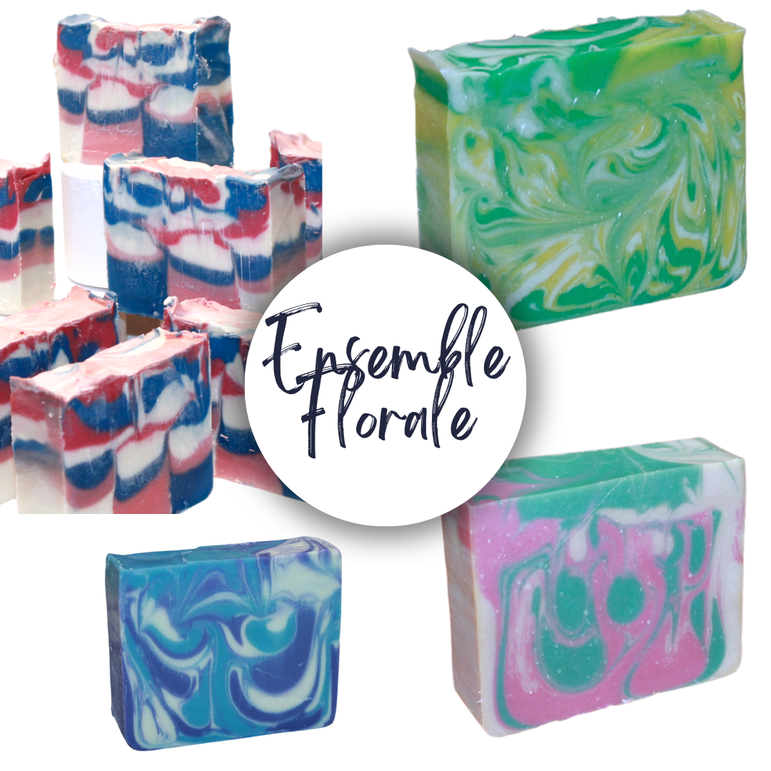 Ensemble Savon florale