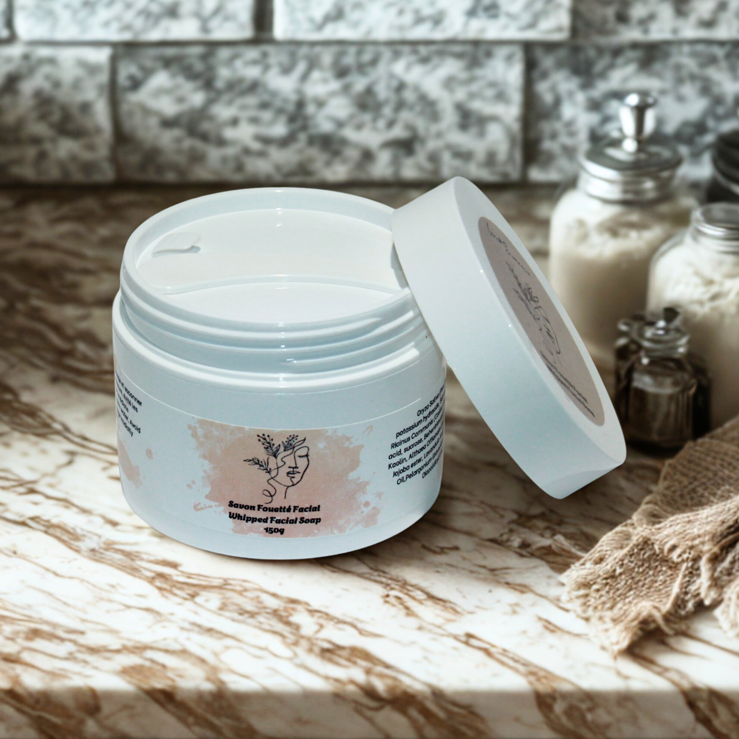 Whipped Exfoliating Facial Soap