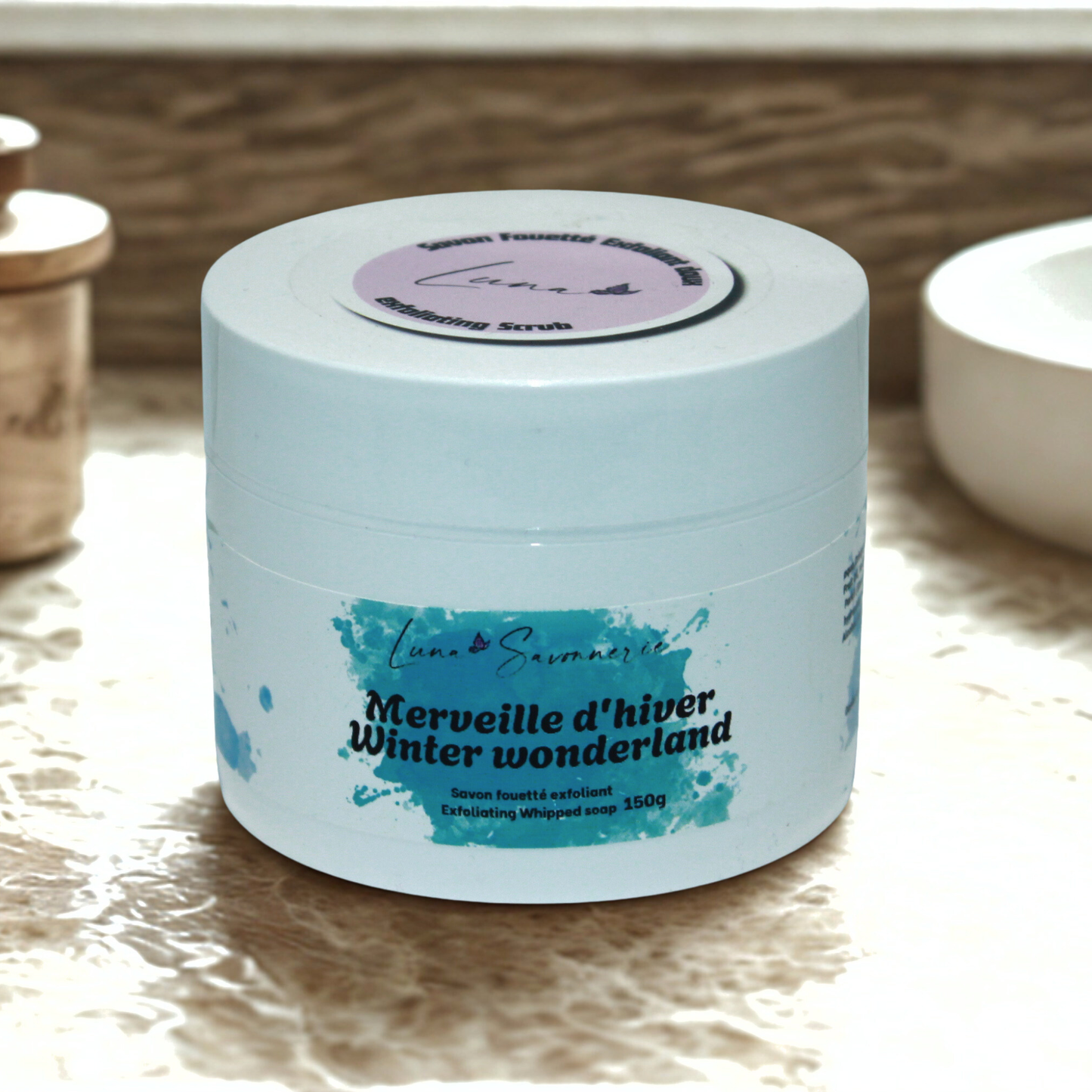 Winter Wonderland - Light Exfoliating Whipped Soap