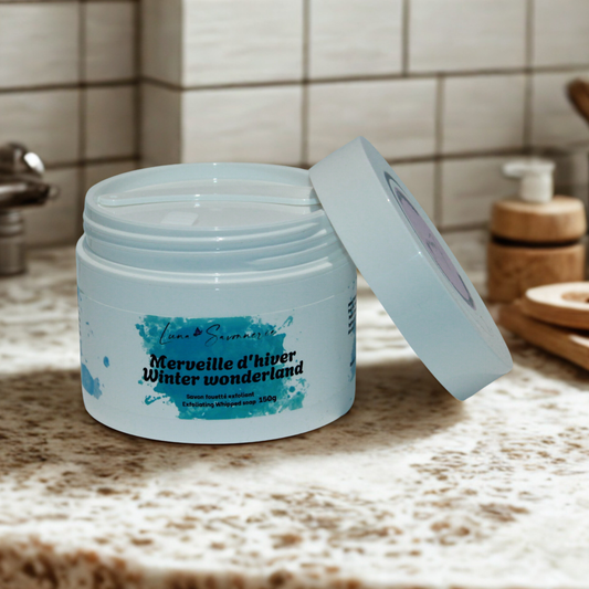 Winter Wonderland - Light Exfoliating Whipped Soap