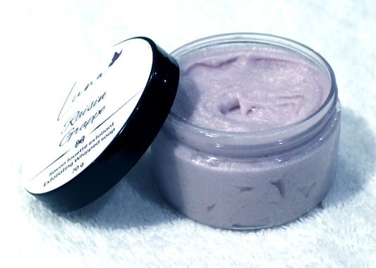Grape Light Exfoliating Whipped Soap
