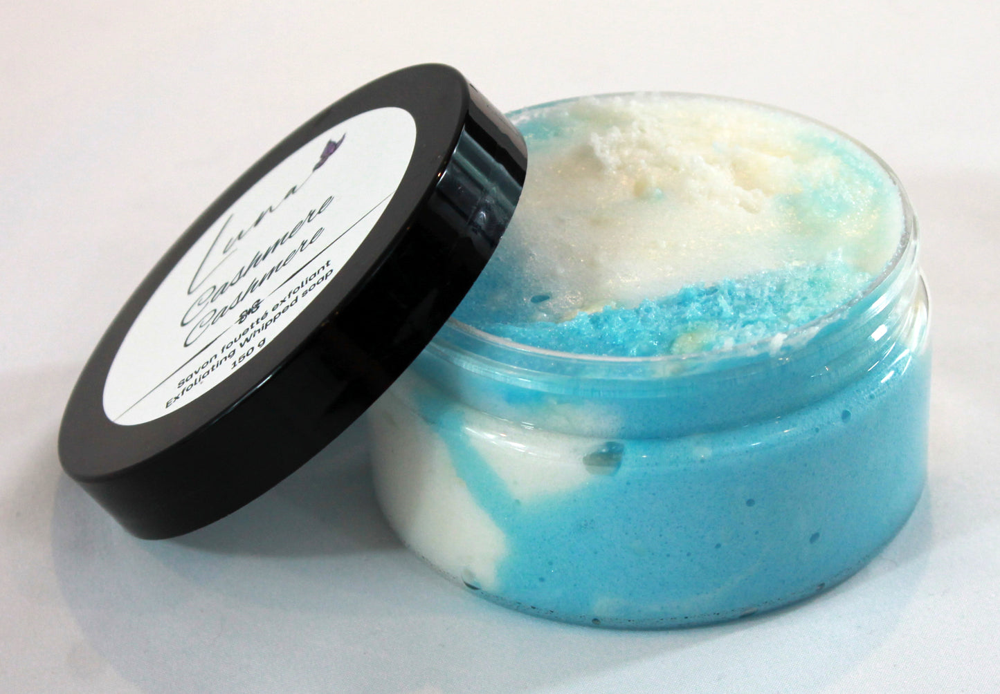 Cachemire -  - Savon fouetté exfoliant Léger